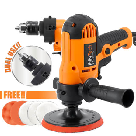 เครื่องขัดสีรถยนต์ InnTech รุ่น PS-6125 5 นิ้ว 950 วัตต์_7